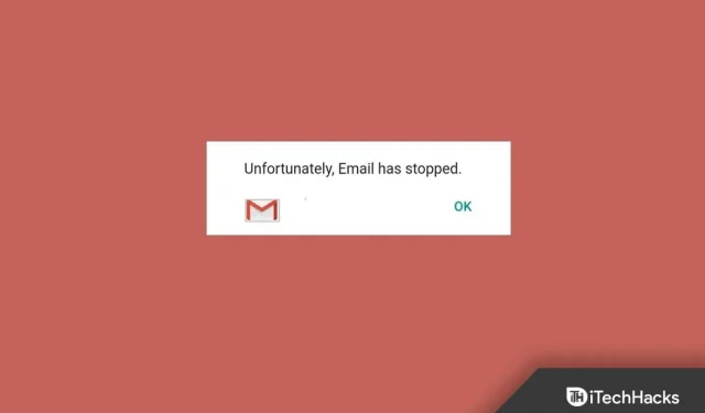 Cómo reparar el error «Lo siento, el correo electrónico se detuvo» en Galaxy S10/S20