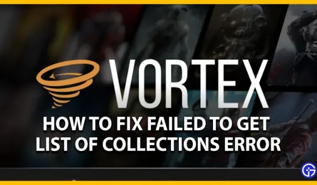 Vortex falhou ao obter lista de erros: como corrigir