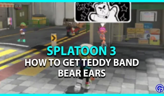 Splatoon 3: How to get bear ears