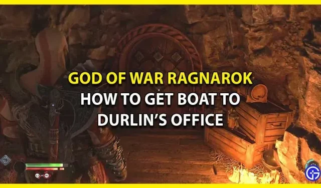 God Of War Ragnarok: Wie man mit dem Boot zu Durlins Büro kommt (Quest For Tyr)