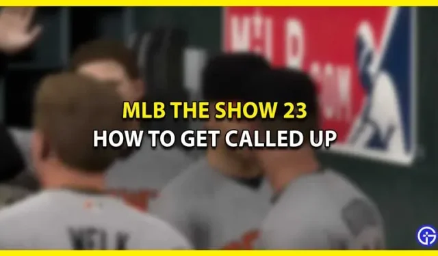 So erhalten Sie einen Anruf in MLB The Show 23 (RTTS-Modus)