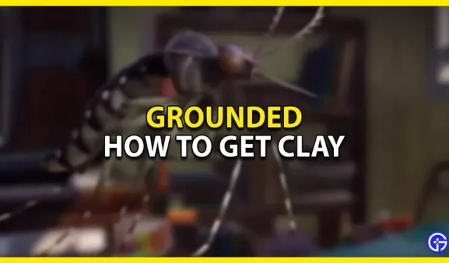 Grounded: cómo obtener arcilla