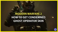 How to get the Condemned Ghost Operator skin in MW2 and Warzone 2