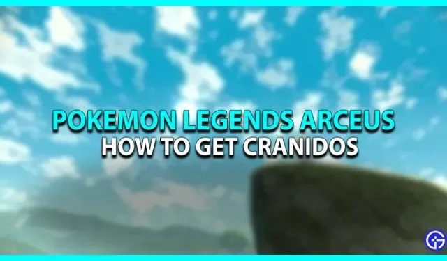 Pokemon Legends Arceus: як отримати кранідос