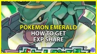 Pokemon Emerald Exp Del placering: Hvor kan man finde det