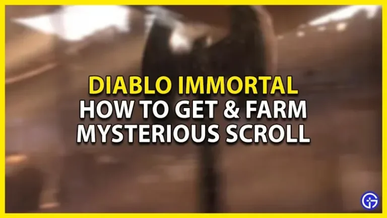 Diablo Immortal Mysterious Scroll: How to Obtain and Craft It