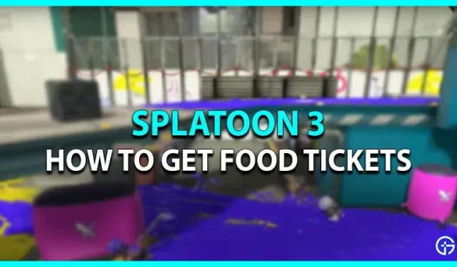 Splatoon 3: hoe je voedselkaartjes kunt krijgen