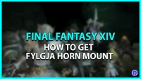 Final Fantasy XIV: Wie man das Reittier „Horn von Fylgja“ bekommt