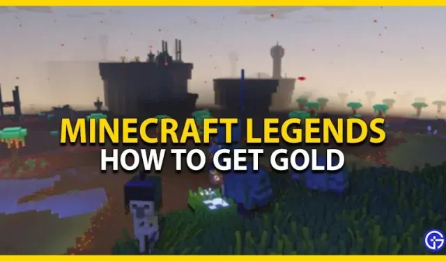 Minecraft Legends : 금을 얻는 방법