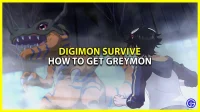 Digimon Survive: hoe krijg je een Greymon