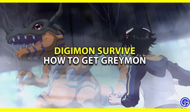 Digimon Survive: Wie man ein Greymon bekommt