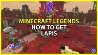 Lapis lazuli krijgen in Minecraft Legends (locaties)