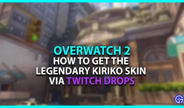 Overwatch 2 Legendární Kiriko Skin: Jak vydělat pomocí Twitch Drops