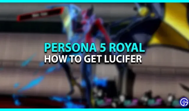 Persona 5 Royal: kaip gauti Liuciferį