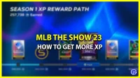 XP bewerken in MLB The Show 23