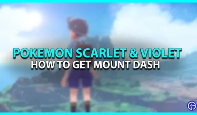 Pokemon Scarlet och Violet Mount Dash: hur låser man upp?