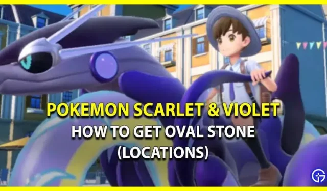 Kā iegūt ovālu akmeni Pokemon Scarlet & Violet