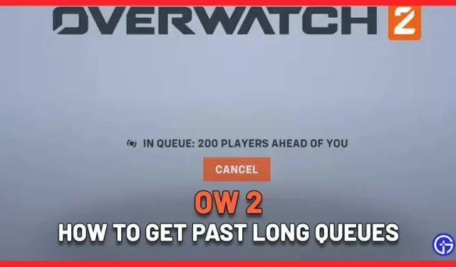 Overwatch 2 stuck in queue – how to get around the long queue?