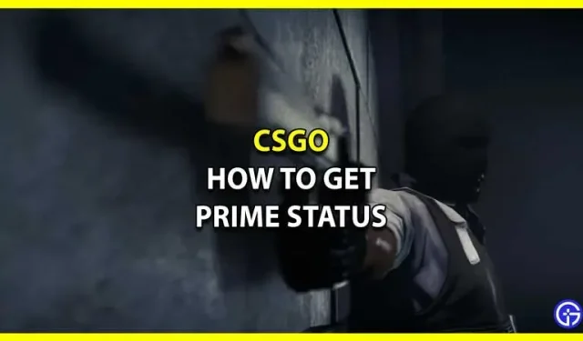 CSGO: how to get prime status