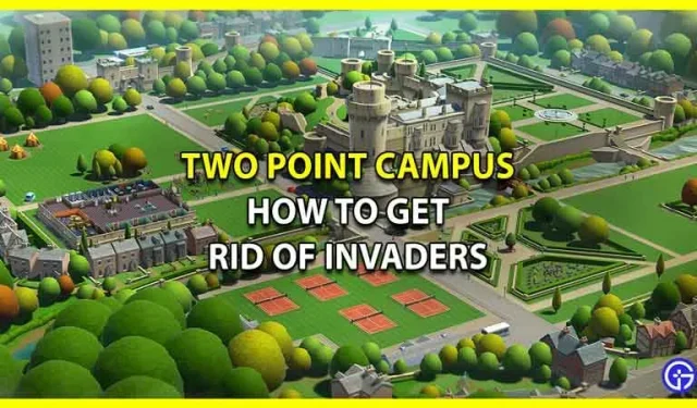 Two Point Campus: come sbarazzarsi degli invasori