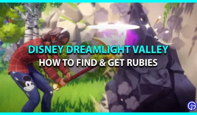 Comment obtenir des rubis à Disney Dreamlight Valley