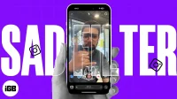 Hoe het Instagram-filter voor verdrietige gezichten te gebruiken vanaf iPhone of Android