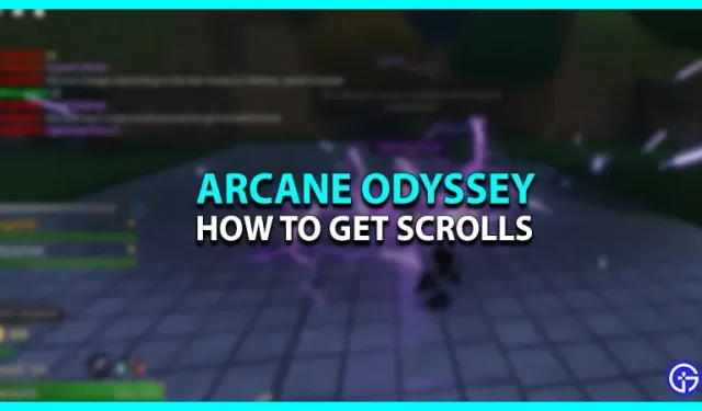 Cómo obtener pergaminos en Arcane Odyssey (todos los tipos de pergaminos)