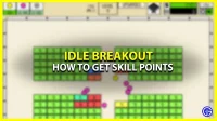 How to get skill points in Idle Breakout