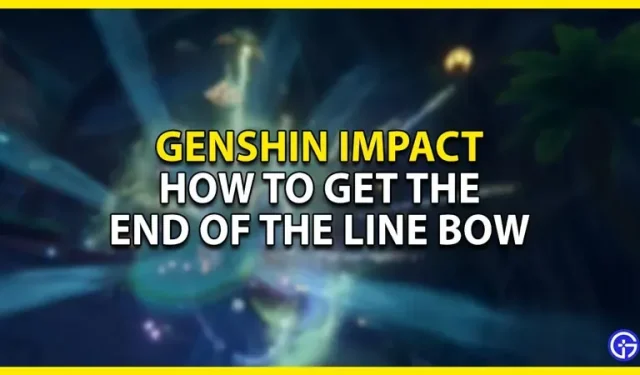 Arco de peixe de impacto Genshin: como obter o arco de fim de linha