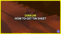 Dinkum: how to get tin sheet