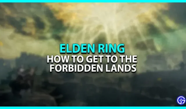 Forbidden Lands Elden Ring: hoe er te komen