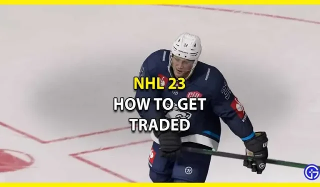 NHL 23: Comment passer de pro à pro – Demander un guide d’échange