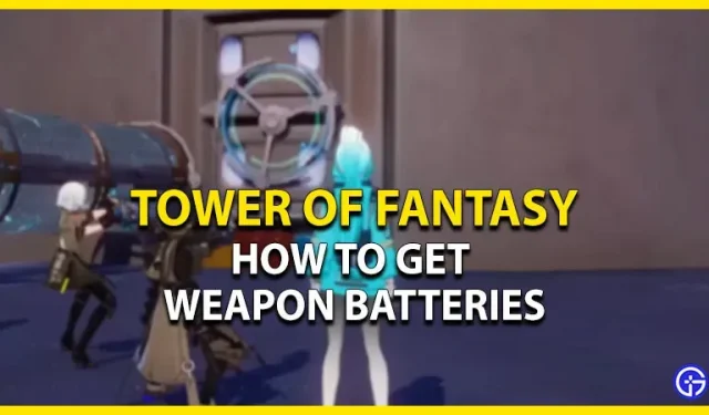 Baterías de armas Tower Of Fantasy: cómo obtenerlas y usarlas