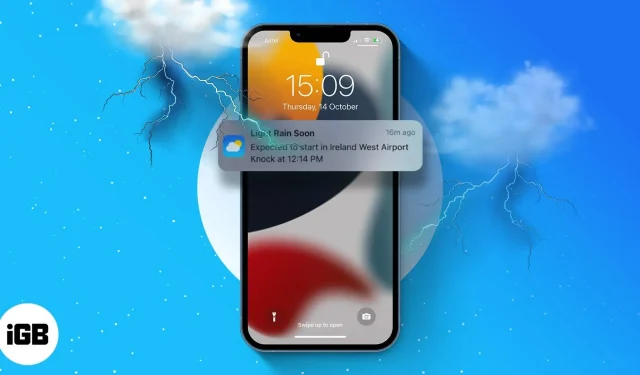 How to Get Severe Weather Alerts on iPhone and iPad