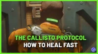 How to heal quickly in The Callisto Protocol (healing system)