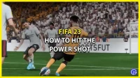 FIFA 23: How to Power Shot (Tutorial)