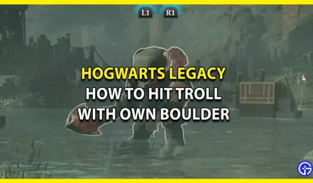 Comment frapper un troll avec votre propre rocher dans Hogwarts Legacy (Dueling Feat)