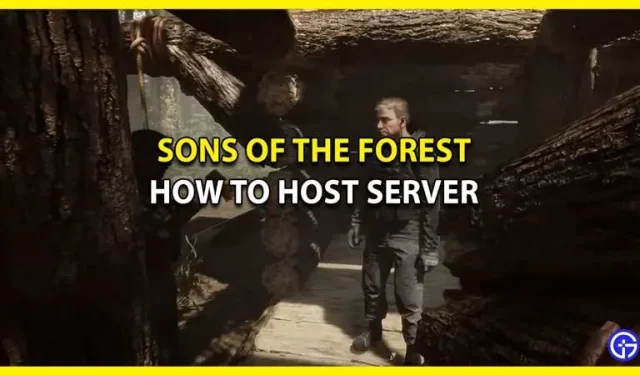 Sådan hoster du en server i Sons Of The Forest
