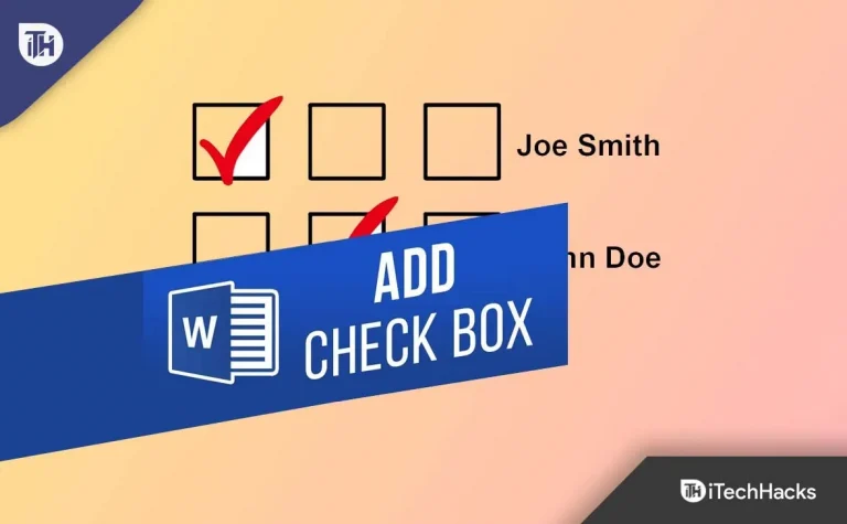 How to Insert Checkboxes in Word to Create a Checklist