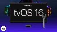 Sådan installeres tvOS 16.4 Developer Beta 4 på Apple TV