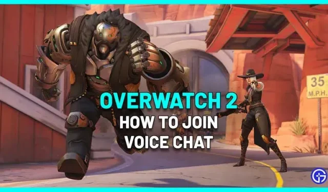 Voicechat inschakelen en eraan deelnemen in Overwatch 2