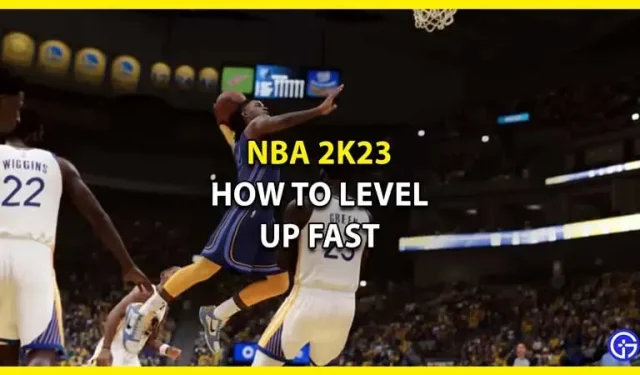 NBA 2K23: Snel een level omhoog gaan (Leveling Guide)