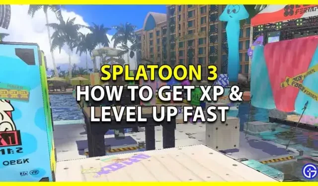 Splatoon 3 XP Farming: Cómo subir de nivel rápidamente