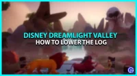 How to lower the log near the waterfall in Disney Dreamlight Valley