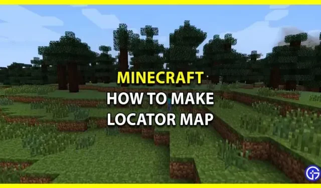 Minecraft: cómo hacer un mapa localizador