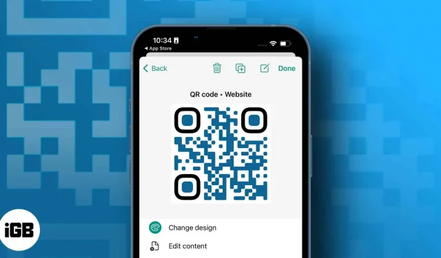 Cómo hacer un código QR en iPhone, iPad y Mac