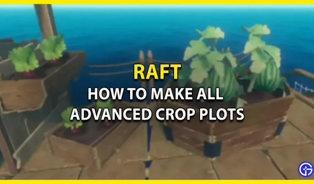 Como fazer cada parcela de cultivo estendida no Raft
