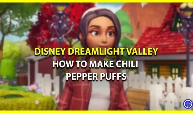 Como fazer Chili Puffs no Disney Dreamlight Valley