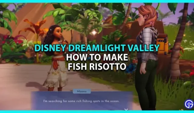 Disney Dreamlight Valley : Comment faire du risotto au poisson [Recette]