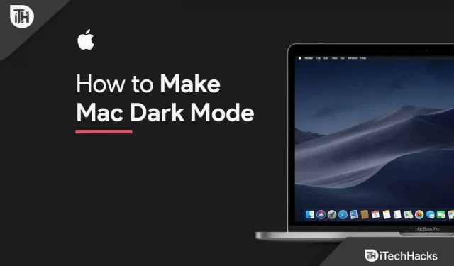 Como ativar o modo escuro no iMac